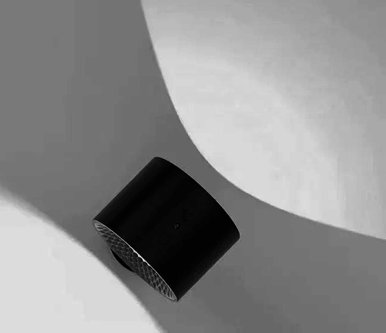 Soft Hour wall light glowing on a wall